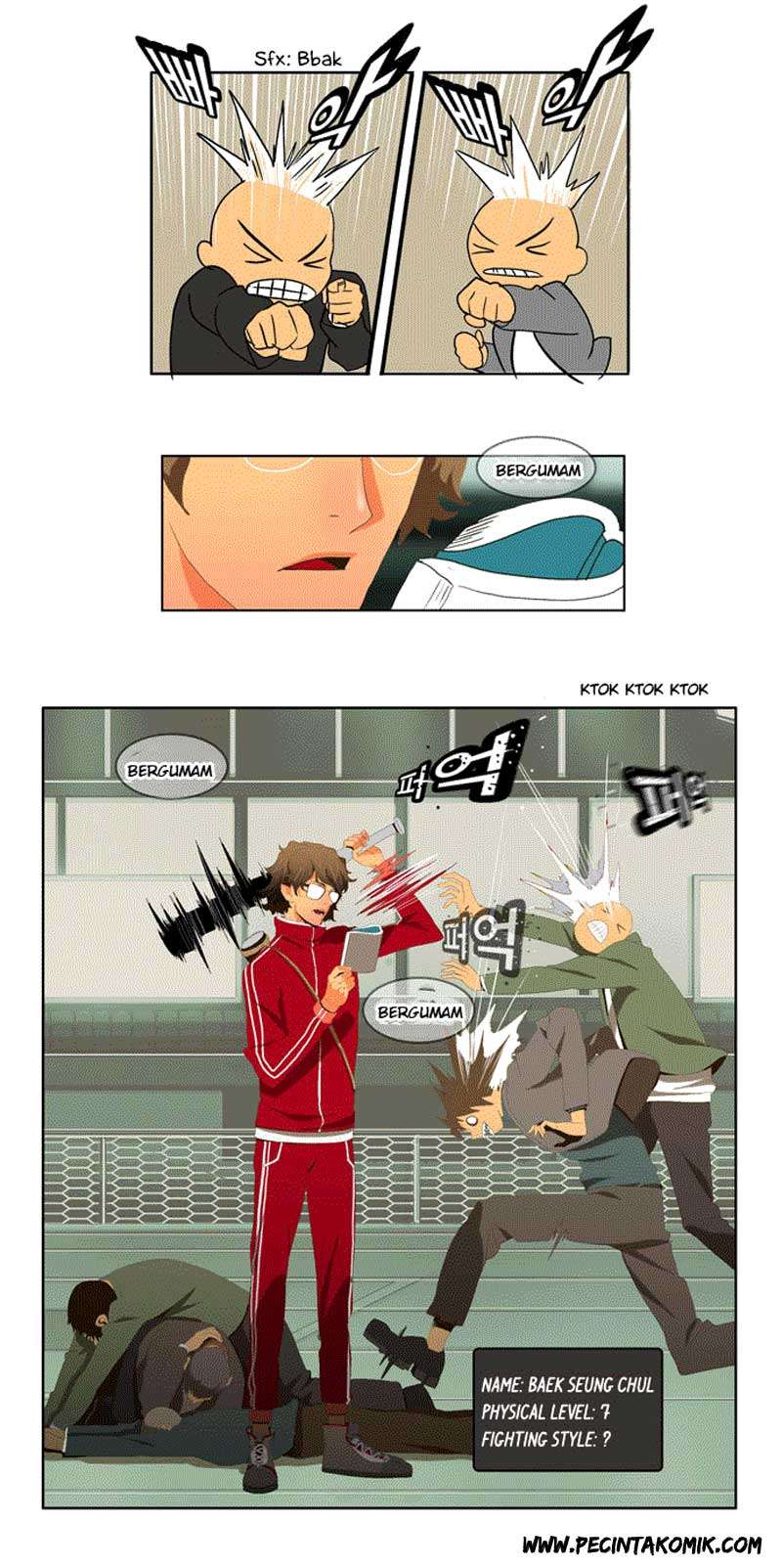 The God of High School Chapter 6 Gambar 17