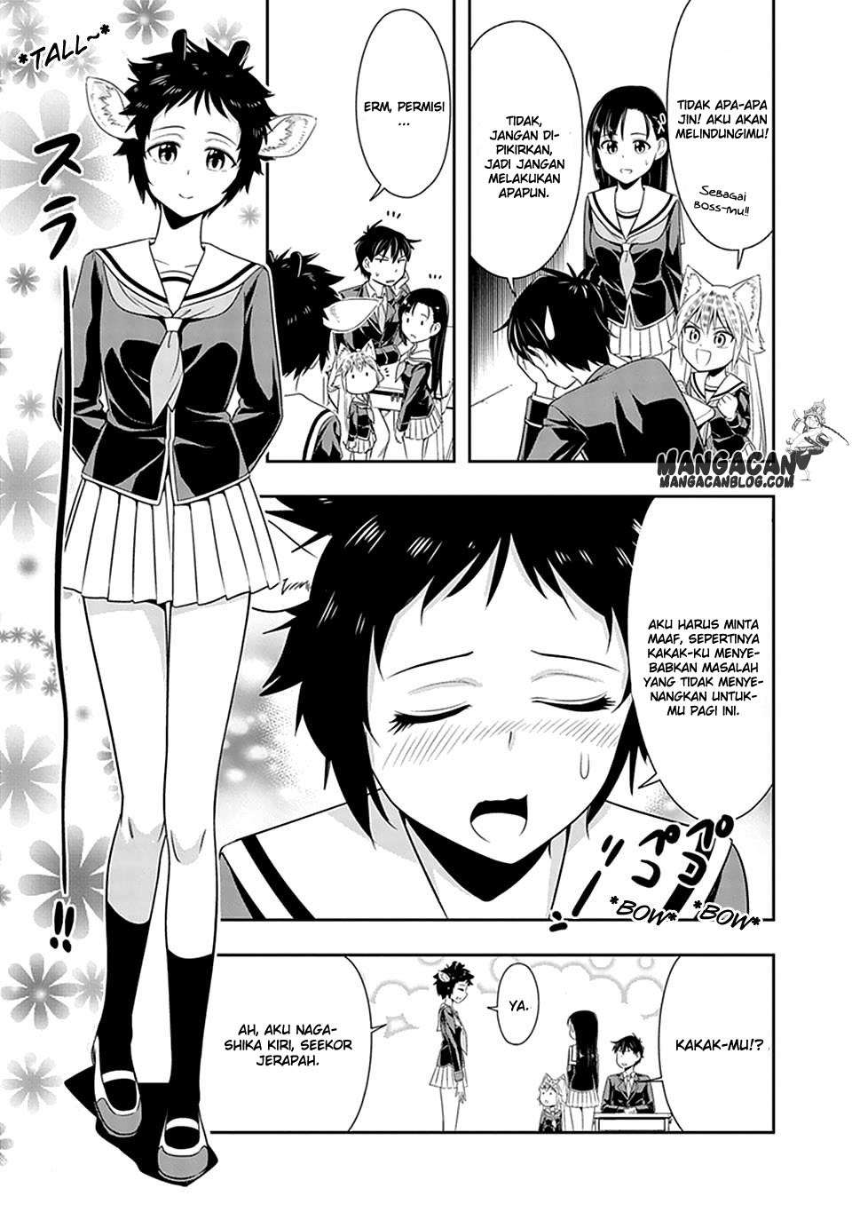 Murenase! Shiiton Gakuen Chapter 18 Gambar 8