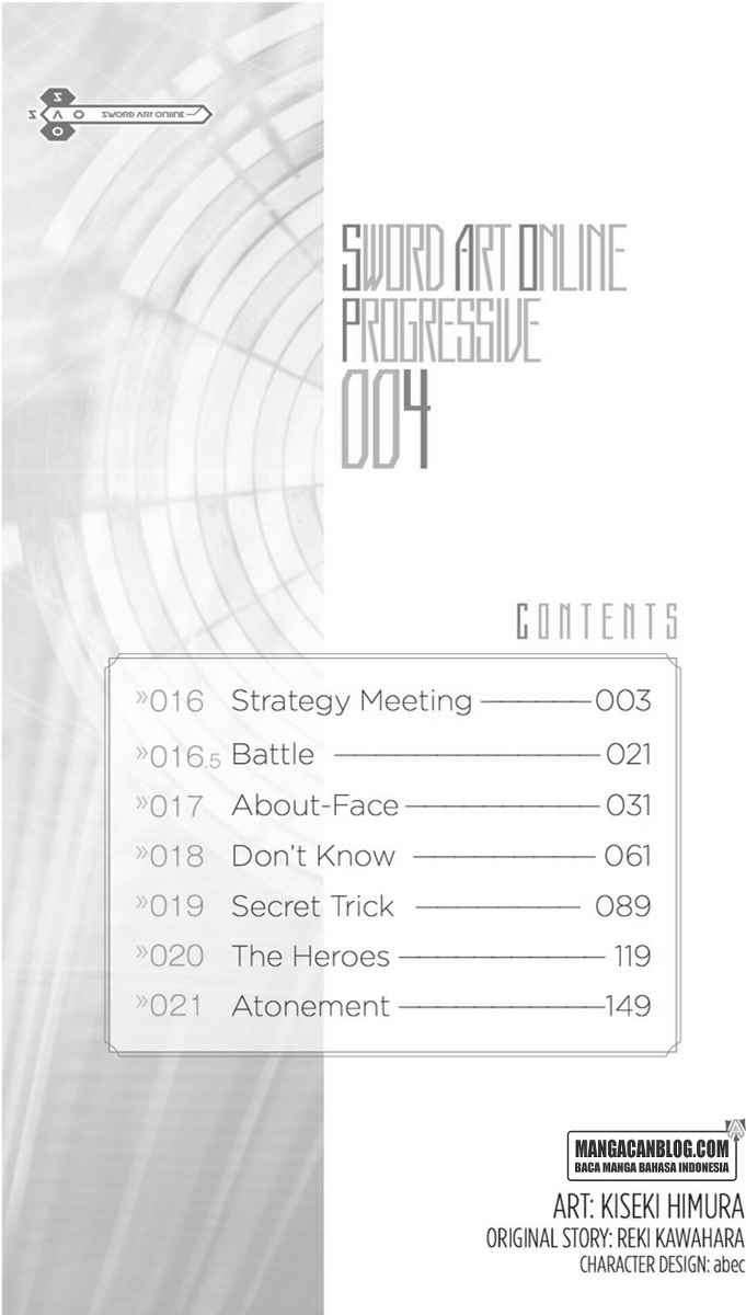 Sword Art Online – Progressive Chapter 16 Gambar 3