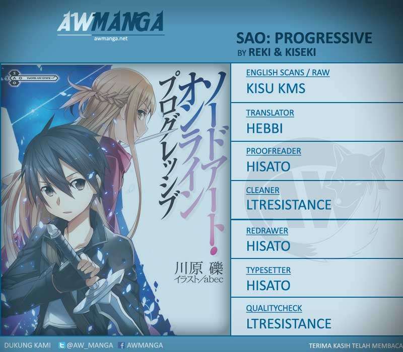 Baca Komik Sword Art Online – Progressive Chapter 8 Gambar 1