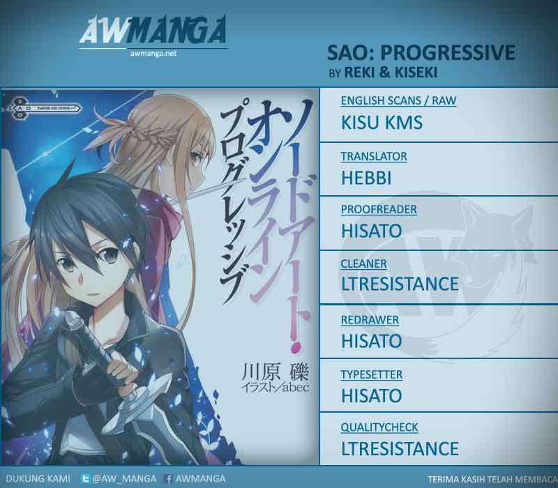 Baca Komik Sword Art Online – Progressive Chapter 6.2 Gambar 1