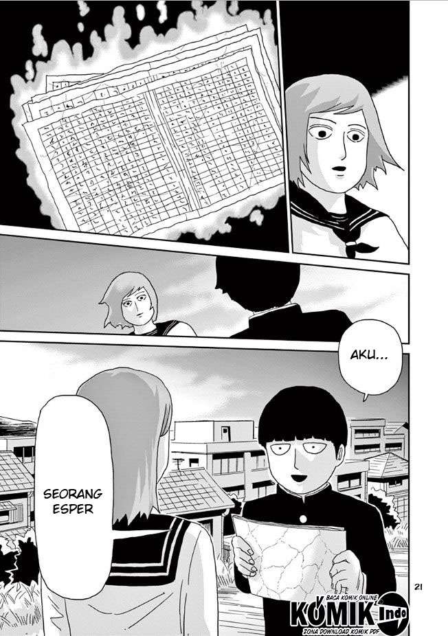 Mob Psycho 100 Chapter 52 Gambar 21