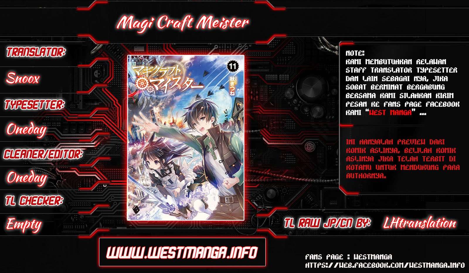 Baca Komik Magi Craft Meister Chapter 11 Gambar 1