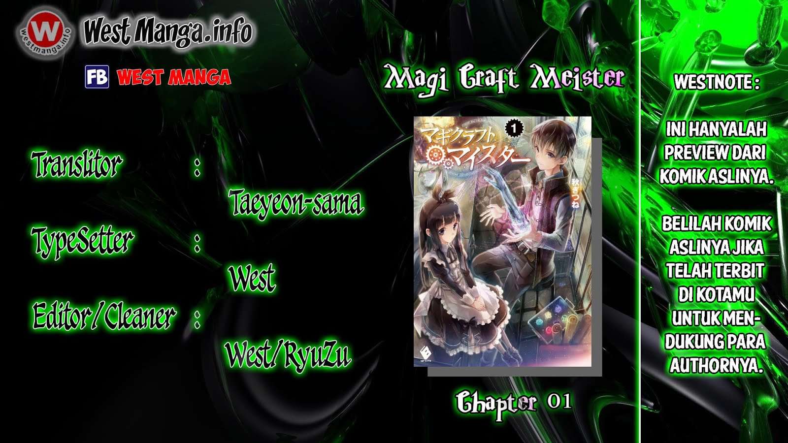Magi Craft Meister Chapter 1 1