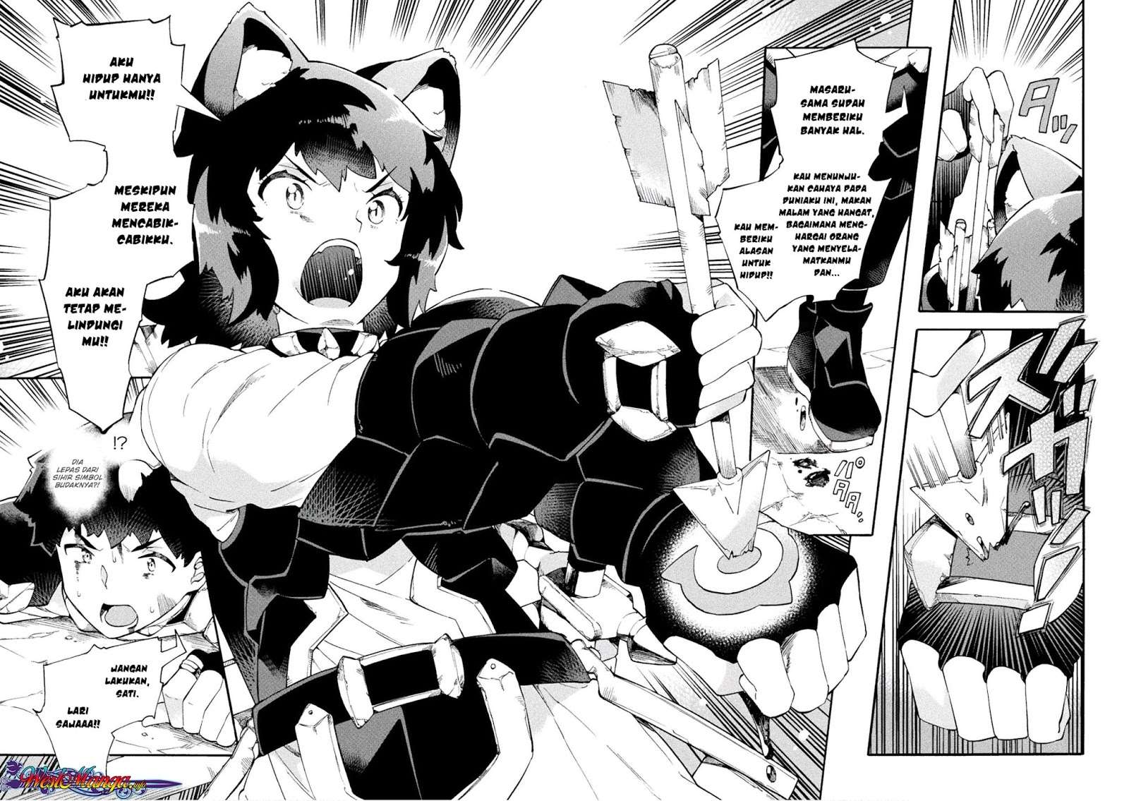 NEET dakedo Hello Work ni Ittara Isekai ni Tsuretekareta Chapter 15 Gambar 26