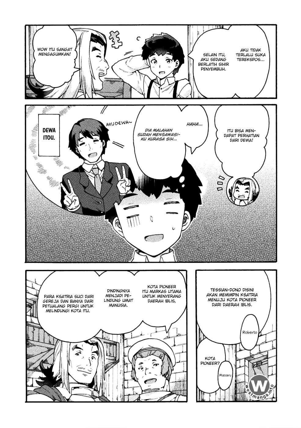 NEET dakedo Hello Work ni Ittara Isekai ni Tsuretekareta Chapter 13 Gambar 10