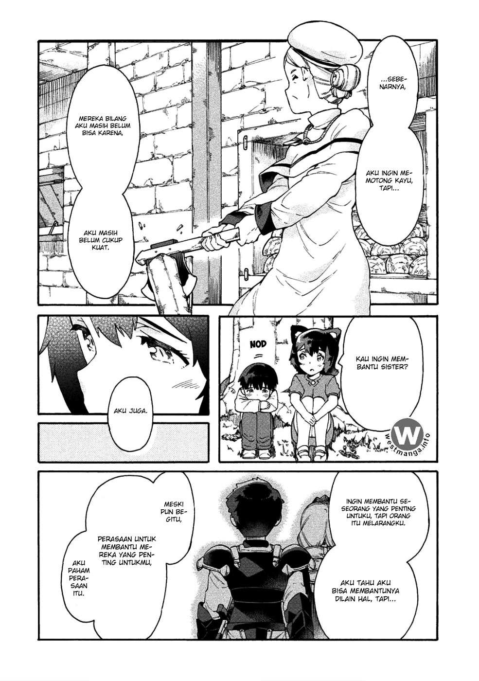 NEET dakedo Hello Work ni Ittara Isekai ni Tsuretekareta Chapter 13 Gambar 18