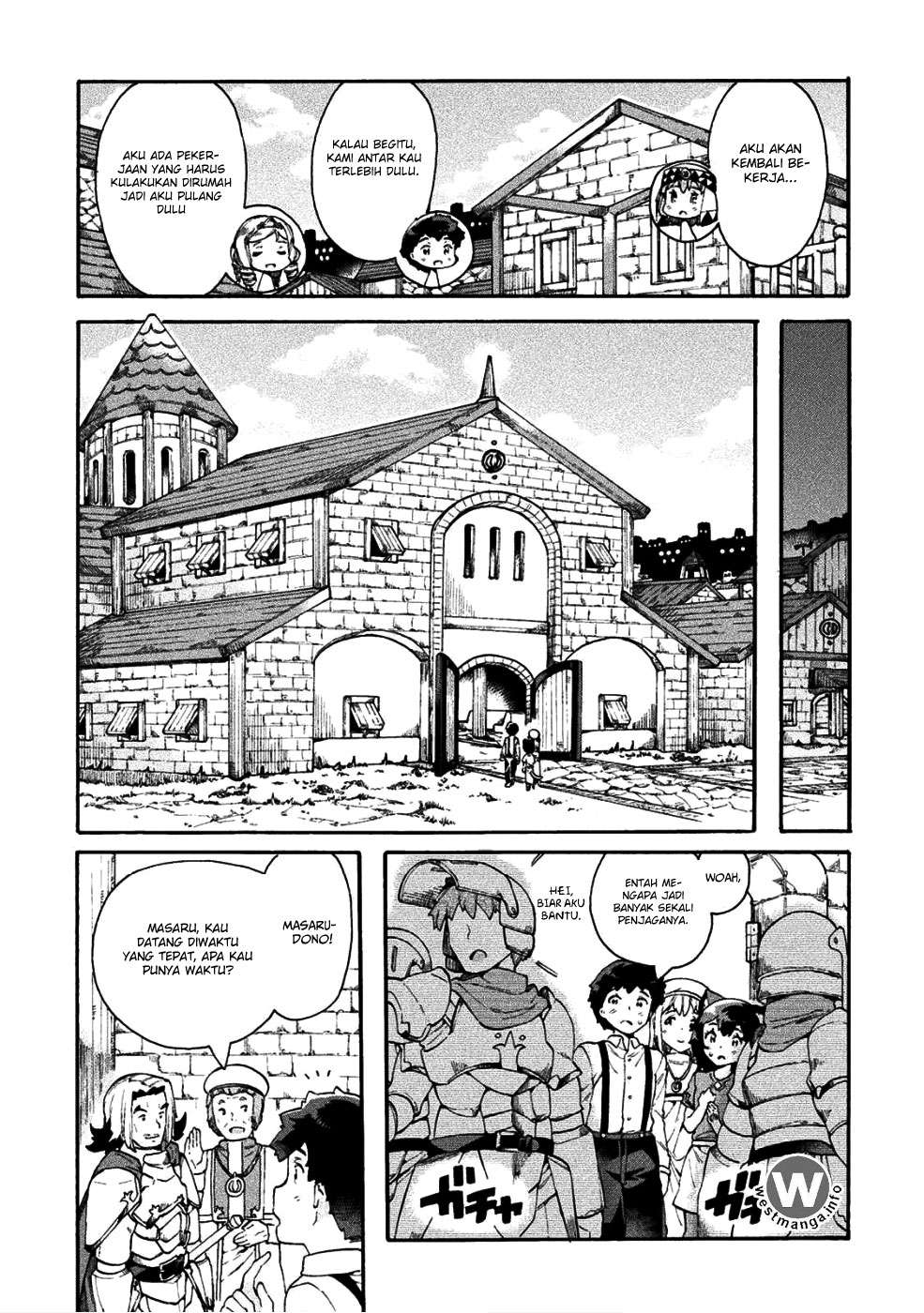NEET dakedo Hello Work ni Ittara Isekai ni Tsuretekareta Chapter 13 Gambar 8