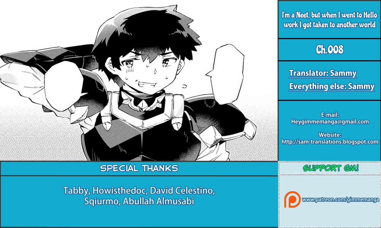 NEET dakedo Hello Work ni Ittara Isekai ni Tsuretekareta Chapter 8 Gambar 28