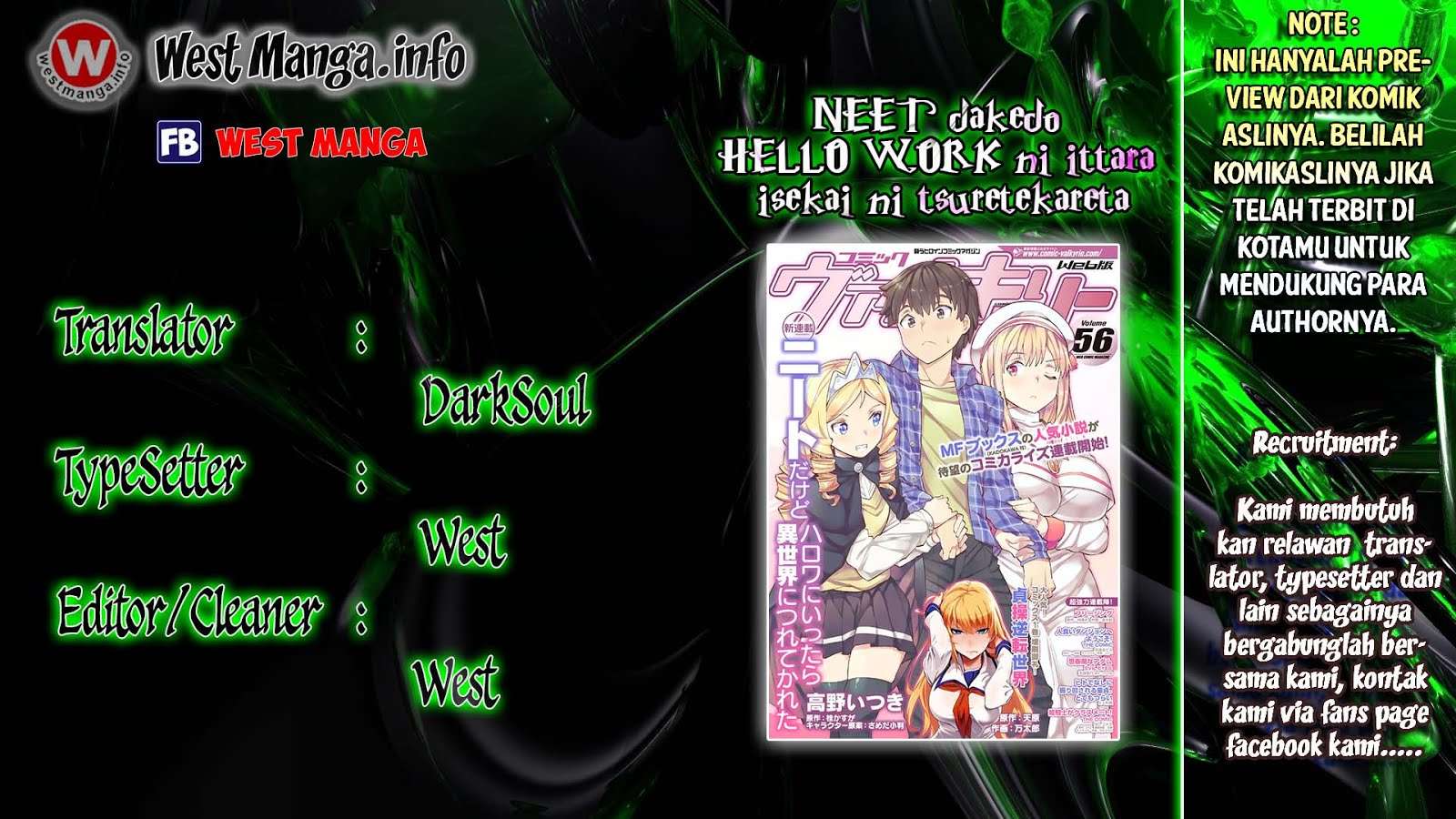 Baca  NEET dakedo Hello Work ni Ittara Isekai ni Tsuretekareta Chapter 1 Gambar 2