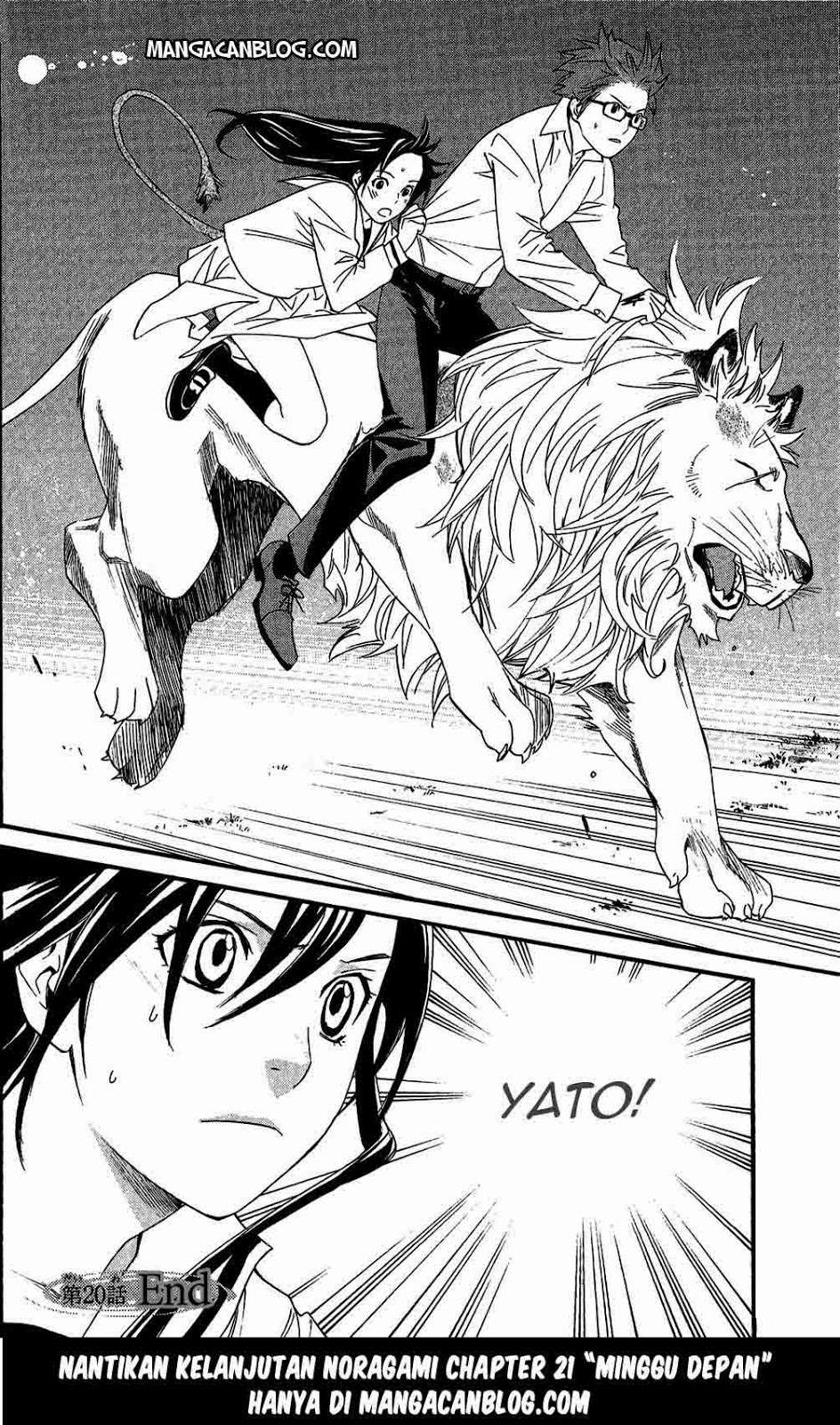 Noragami Chapter 20 Gambar 47