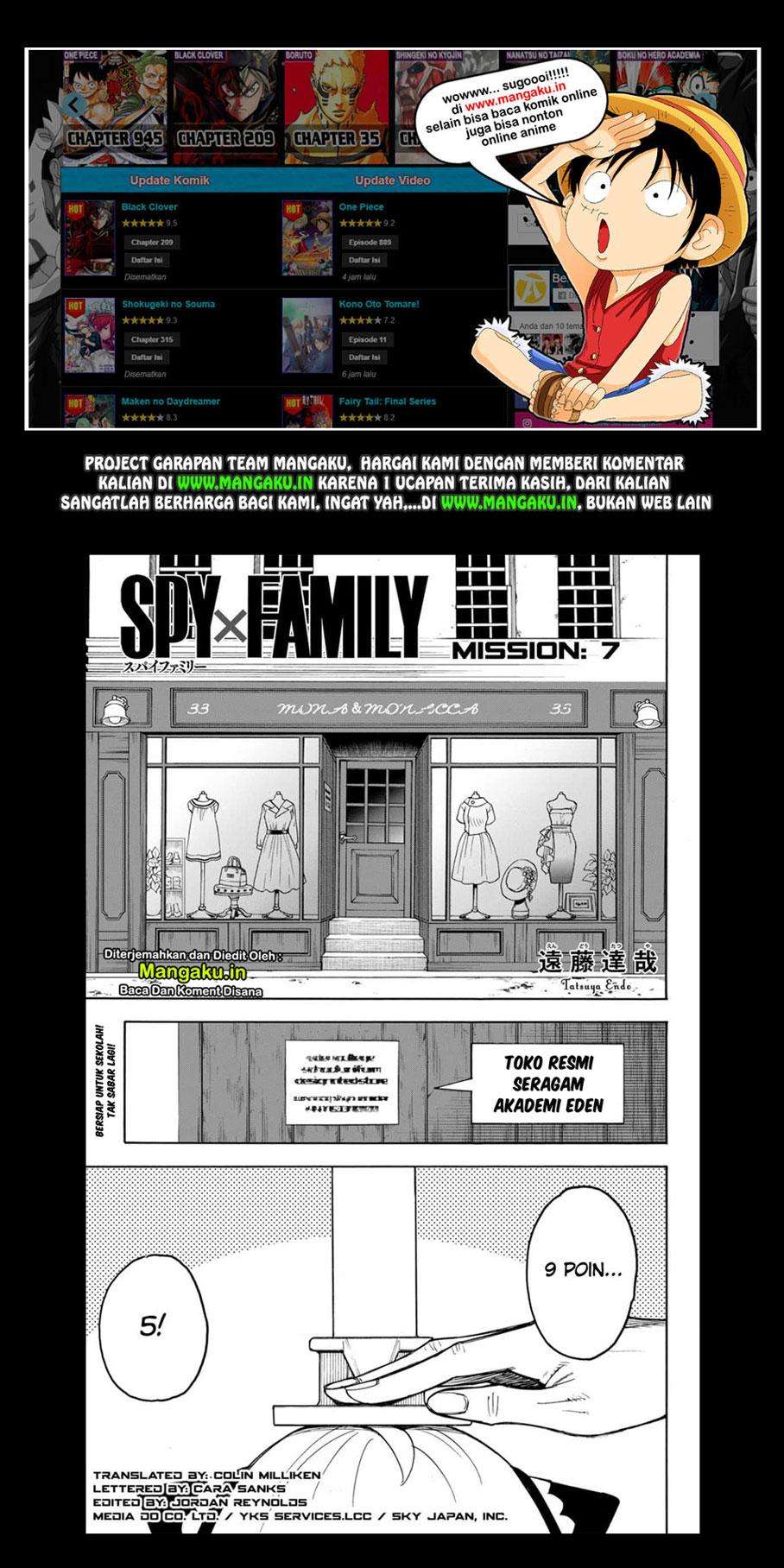 Baca Spy X Family Chapter 7 Gambar 2