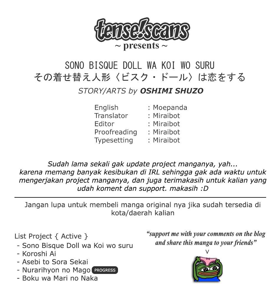 Baca Komik Sono Bisque Doll wa Koi wo suru Chapter 23 Gambar 1