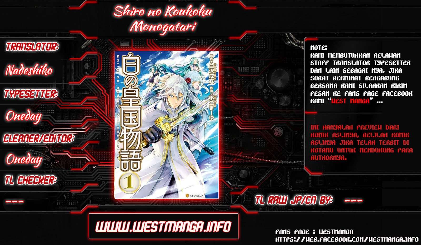 Baca Shiro no Koukoku Monogatari Chapter 61 Gambar 2