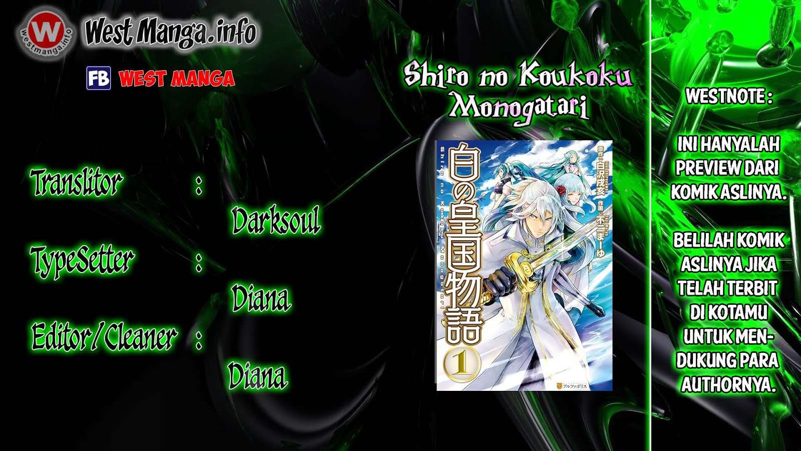 Baca Komik Shiro no Koukoku Monogatari Chapter 48 Gambar 1