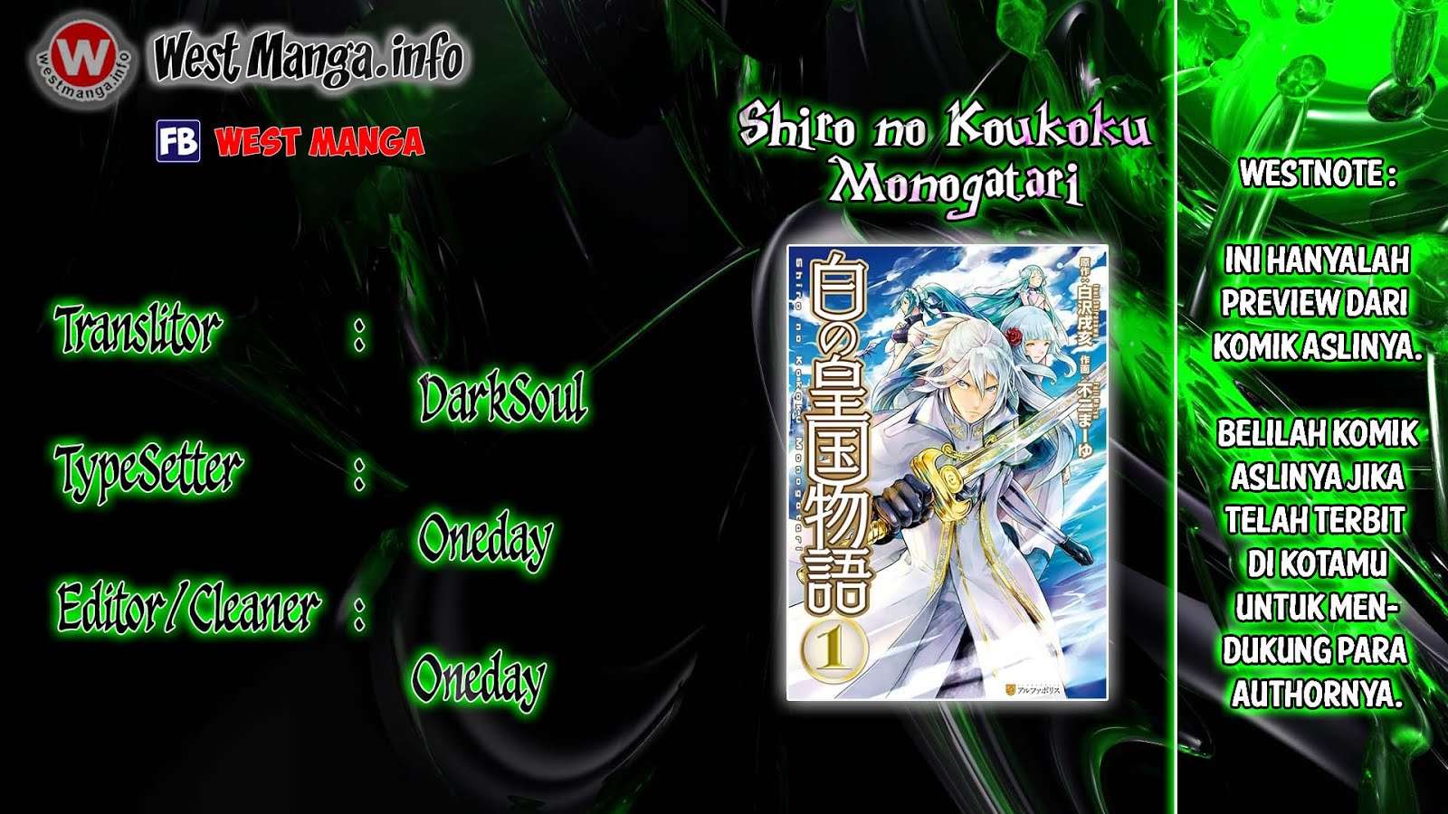 Baca Shiro no Koukoku Monogatari Chapter 44 Gambar 2