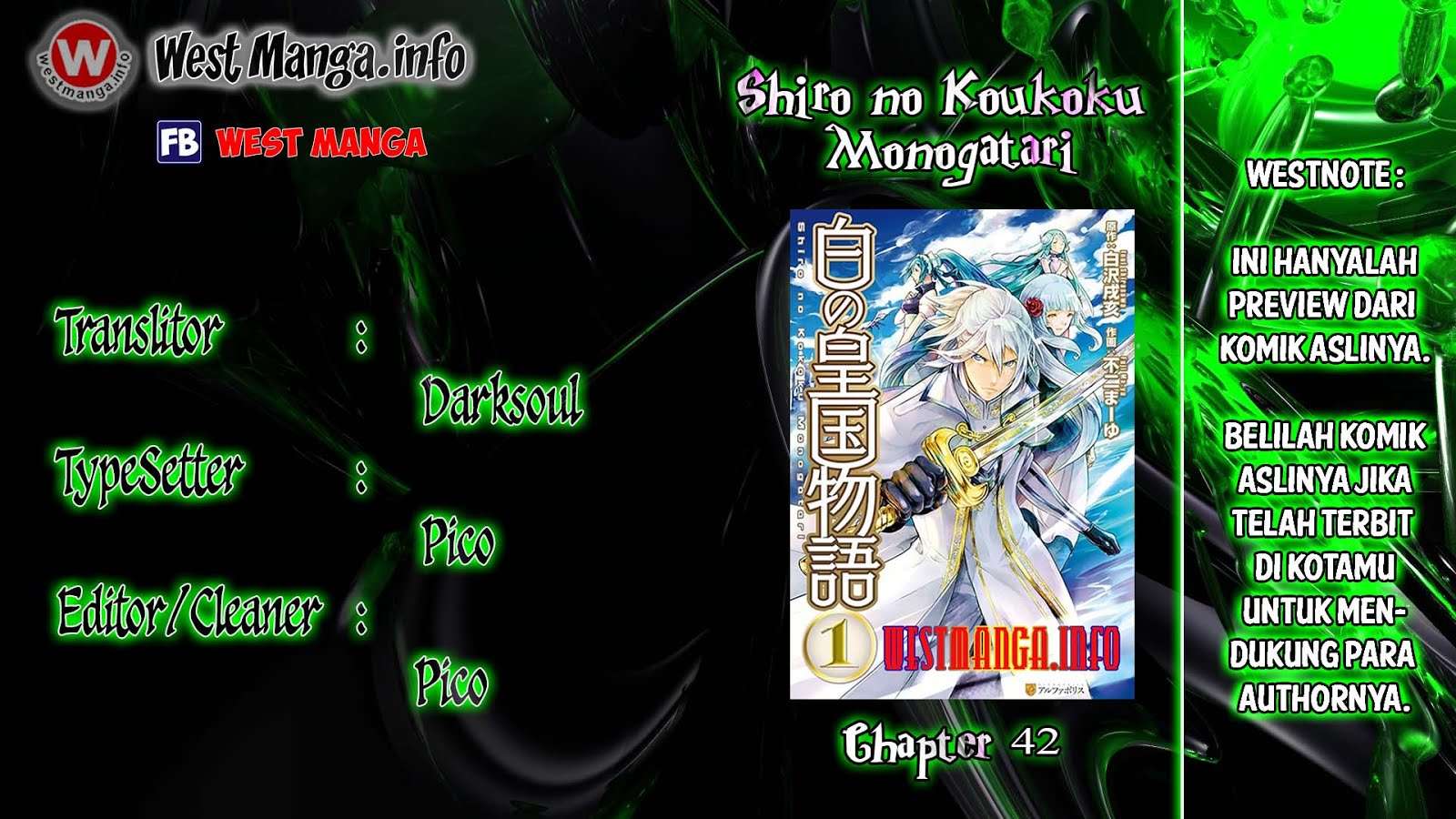 Baca Shiro no Koukoku Monogatari Chapter 42 Gambar 2