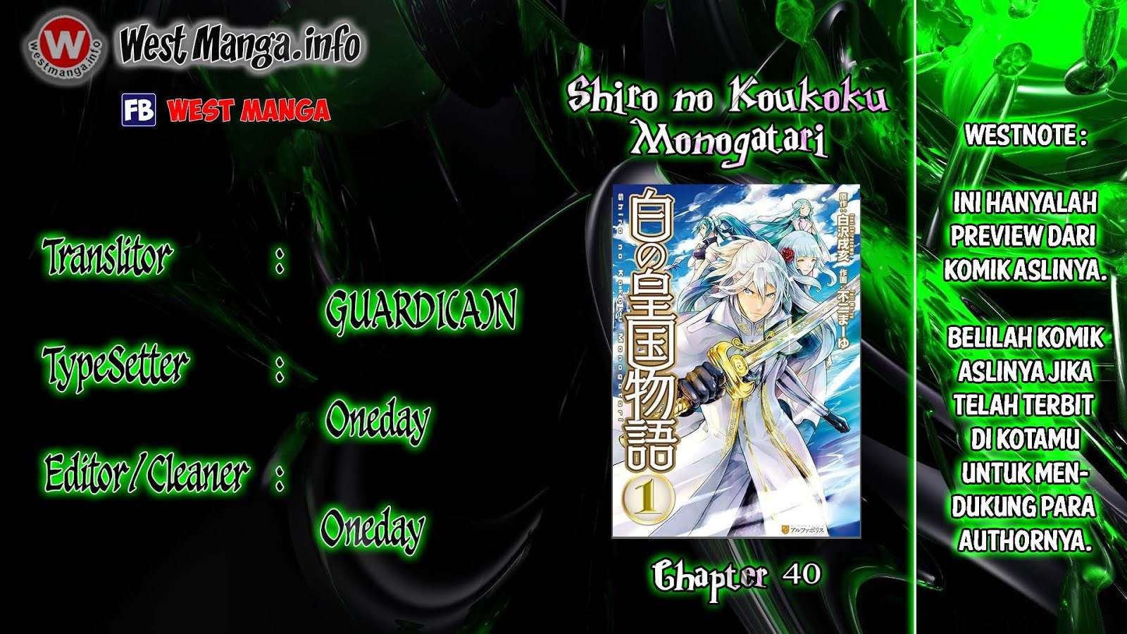 Baca Shiro no Koukoku Monogatari Chapter 40 Gambar 2