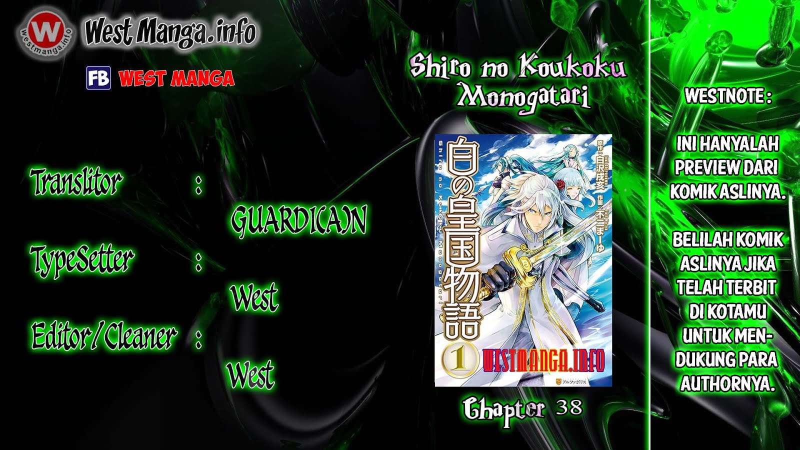 Baca  Shiro no Koukoku Monogatari Chapter 38 Gambar 2