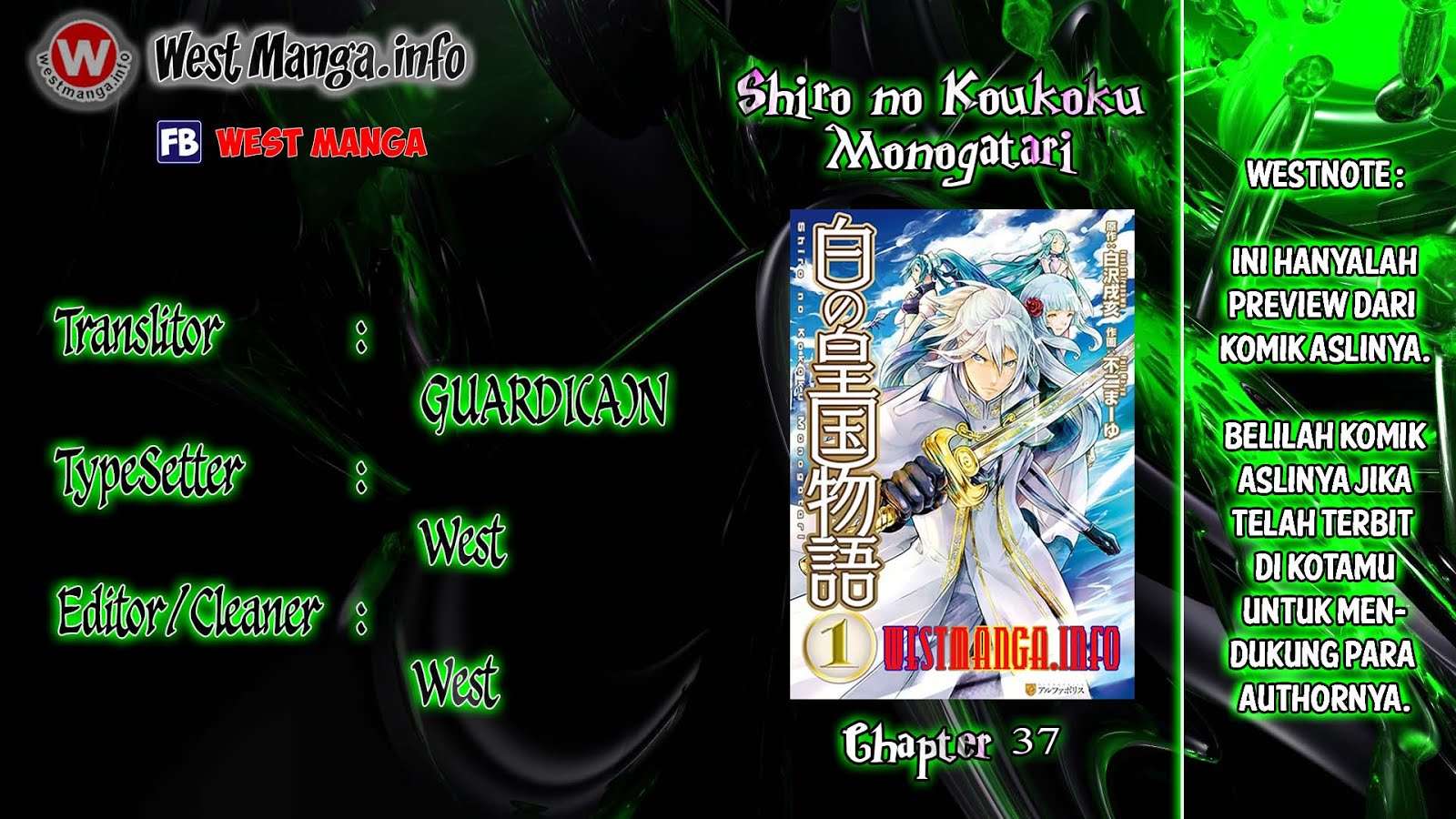 Baca  Shiro no Koukoku Monogatari Chapter 37 Gambar 2