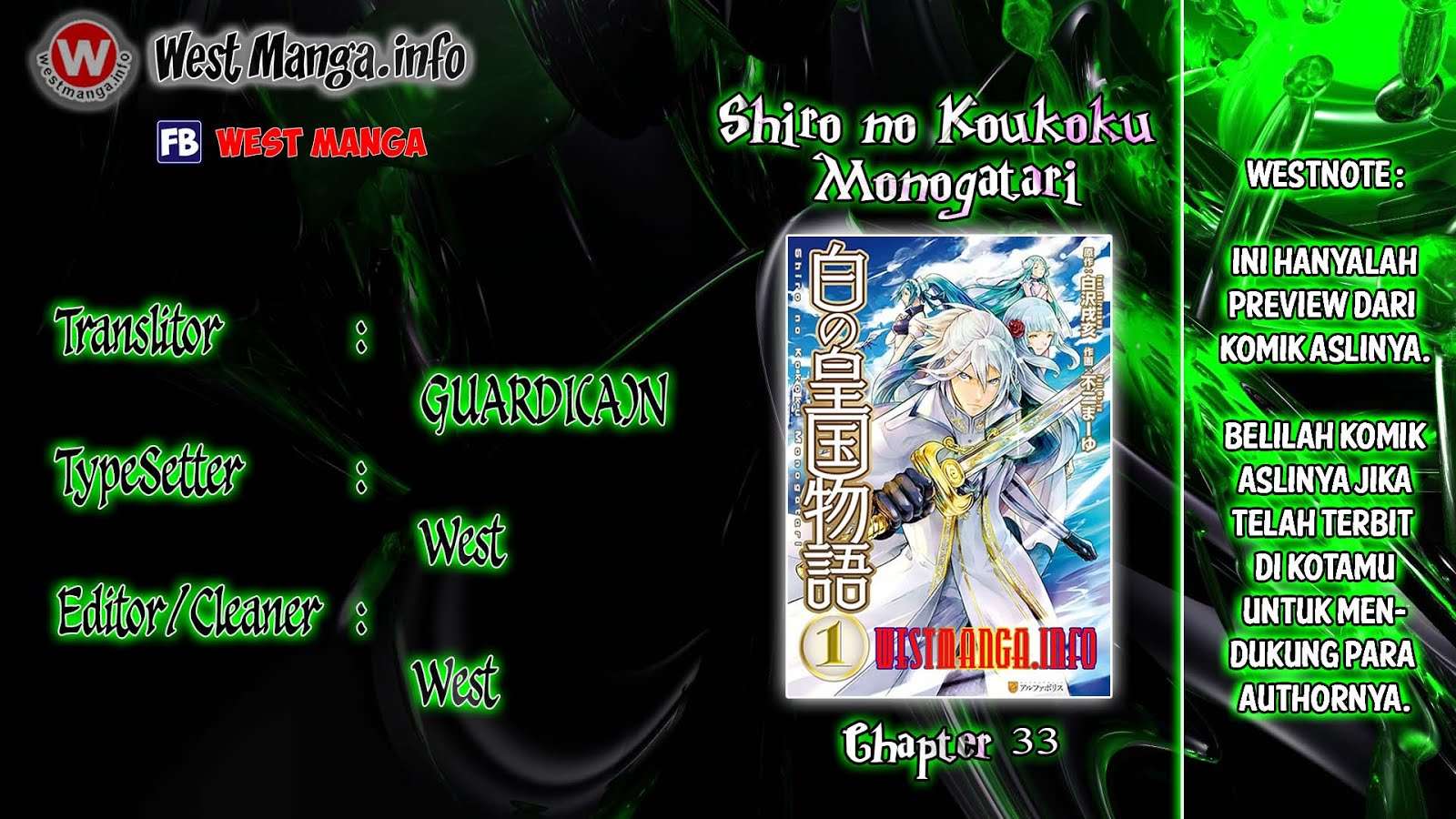 Baca Shiro no Koukoku Monogatari Chapter 33 Gambar 2