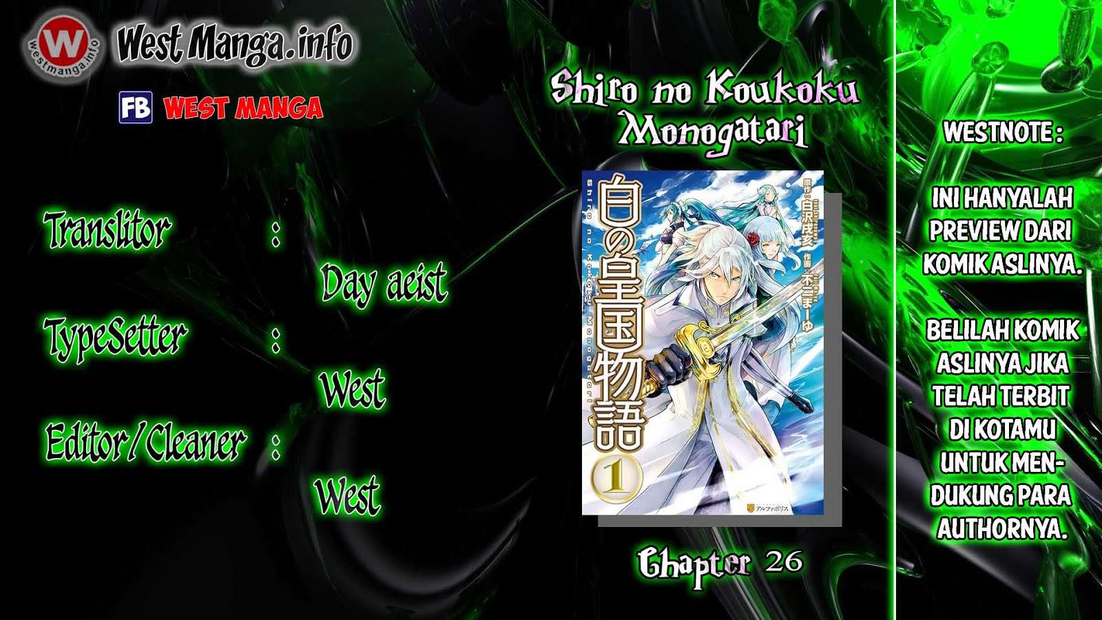 Baca Shiro no Koukoku Monogatari Chapter 26 Gambar 2