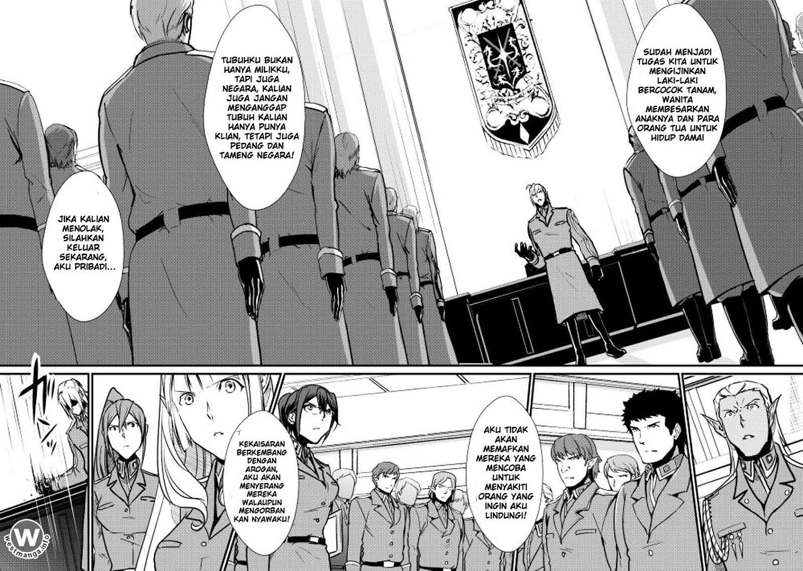 Shiro no Koukoku Monogatari Chapter 25 Gambar 24