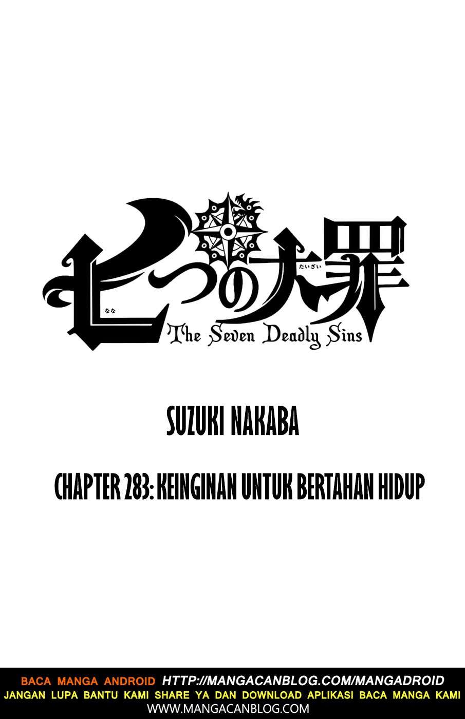 Baca Komik Nanatsu no Taizai Chapter 283 Gambar 1