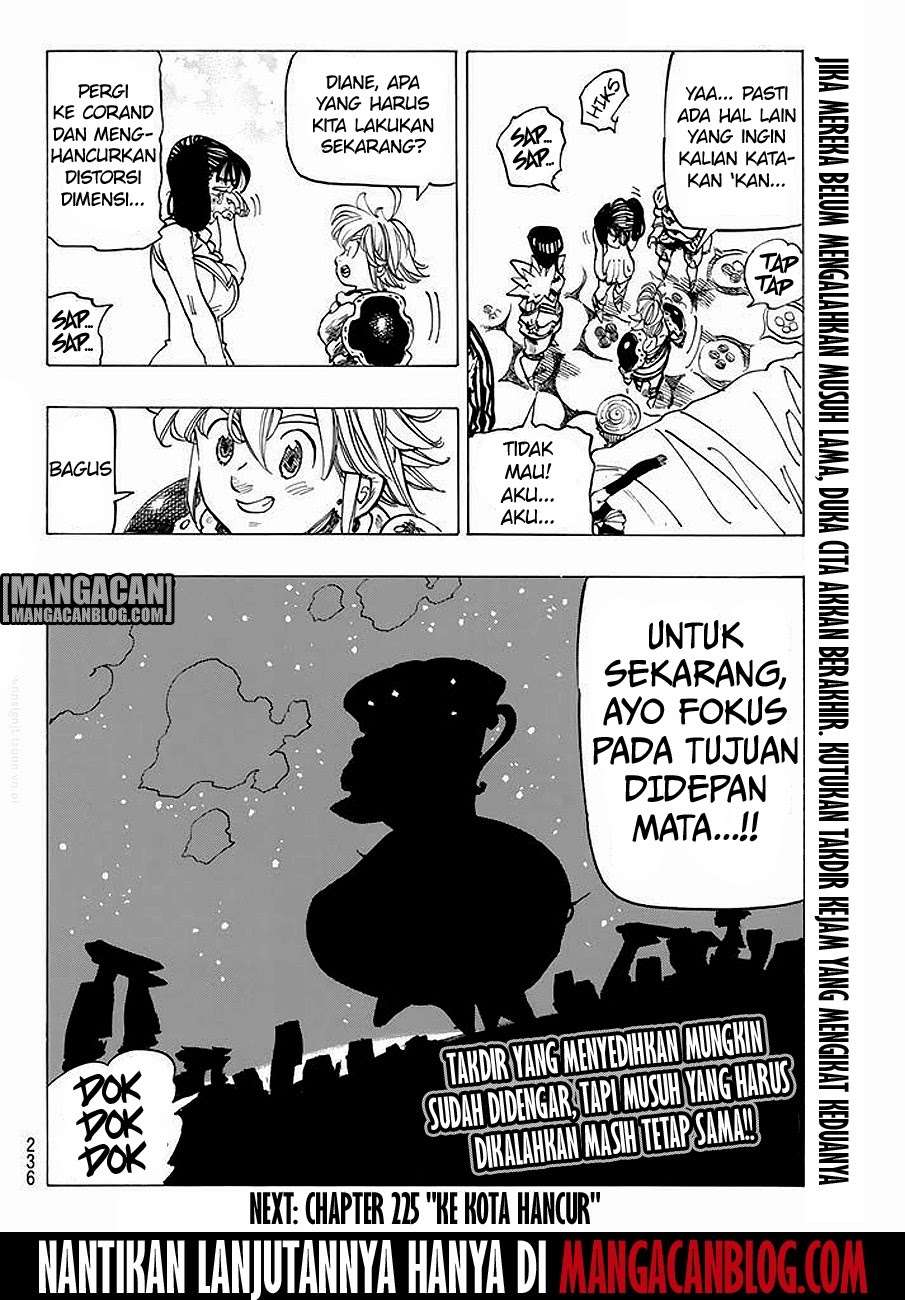 Nanatsu no Taizai Chapter 224 Gambar 20