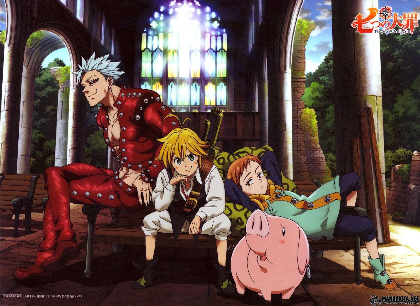 Nanatsu no Taizai Chapter 140 Gambar 3