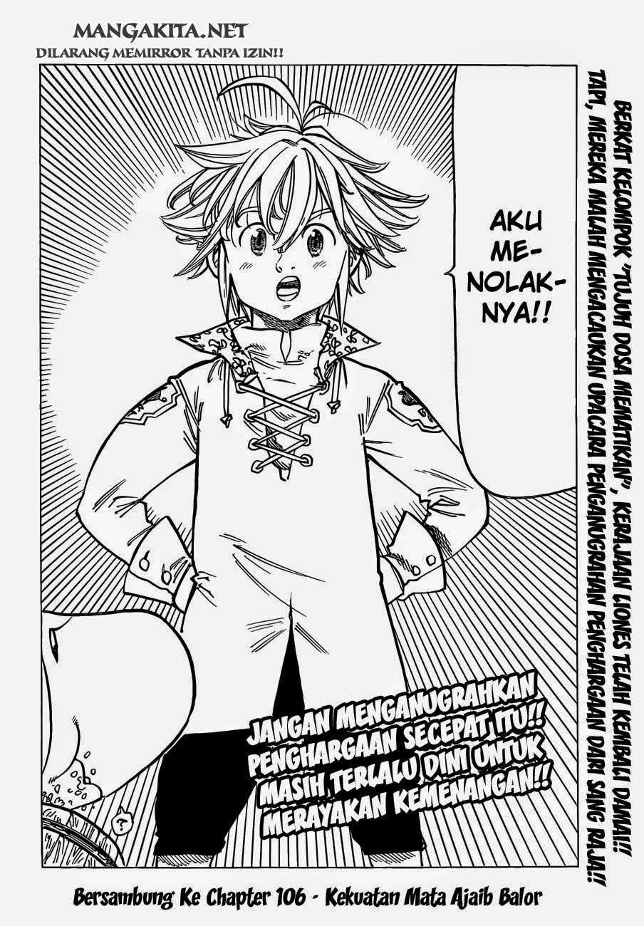 Nanatsu no Taizai Chapter 105 Gambar 20