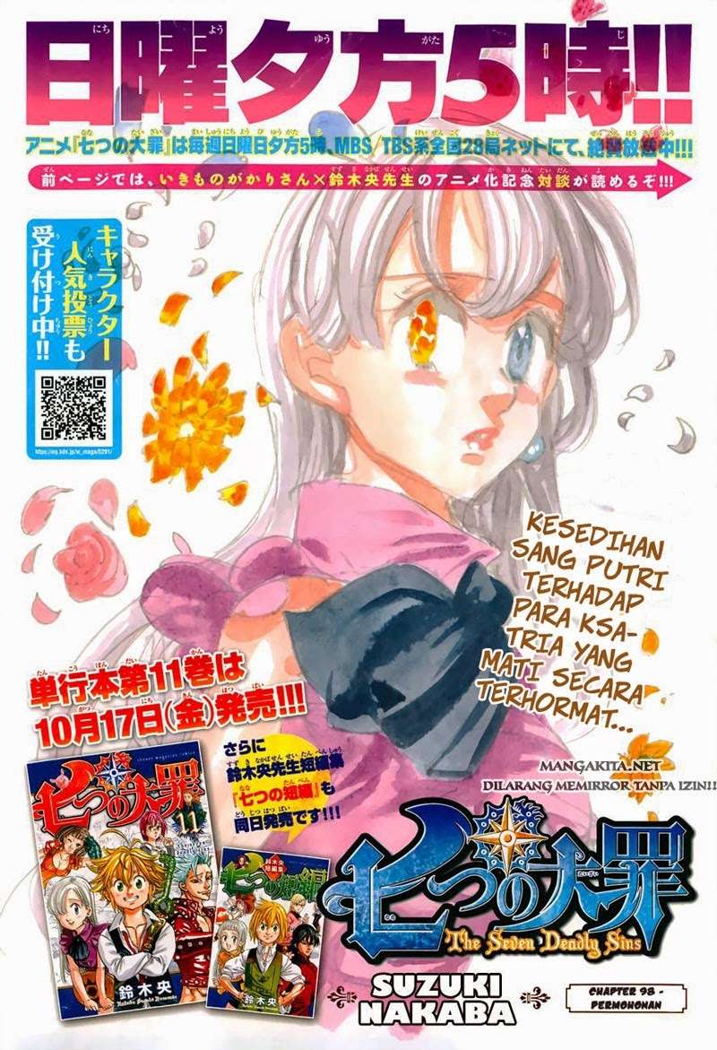 Baca  Nanatsu no Taizai Chapter 98 Gambar 2
