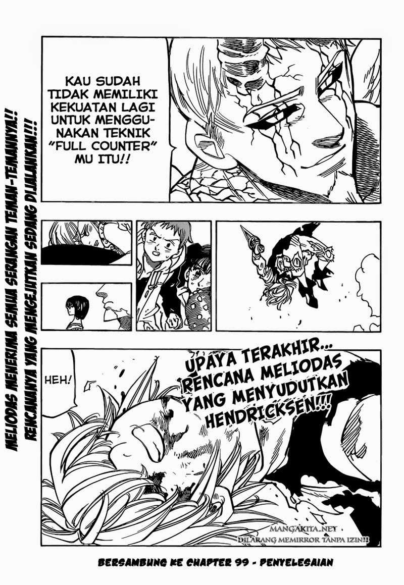 Nanatsu no Taizai Chapter 98 Gambar 20