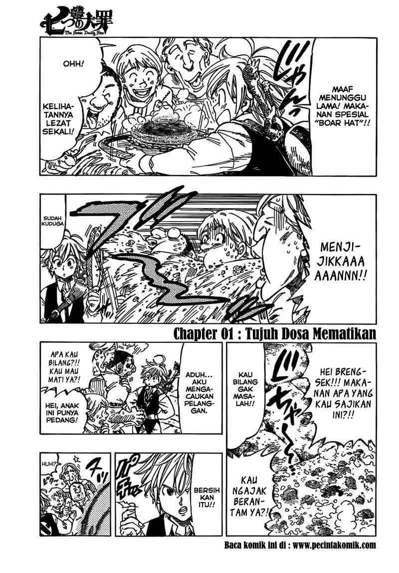 Nanatsu no Taizai Chapter 1 Gambar 6