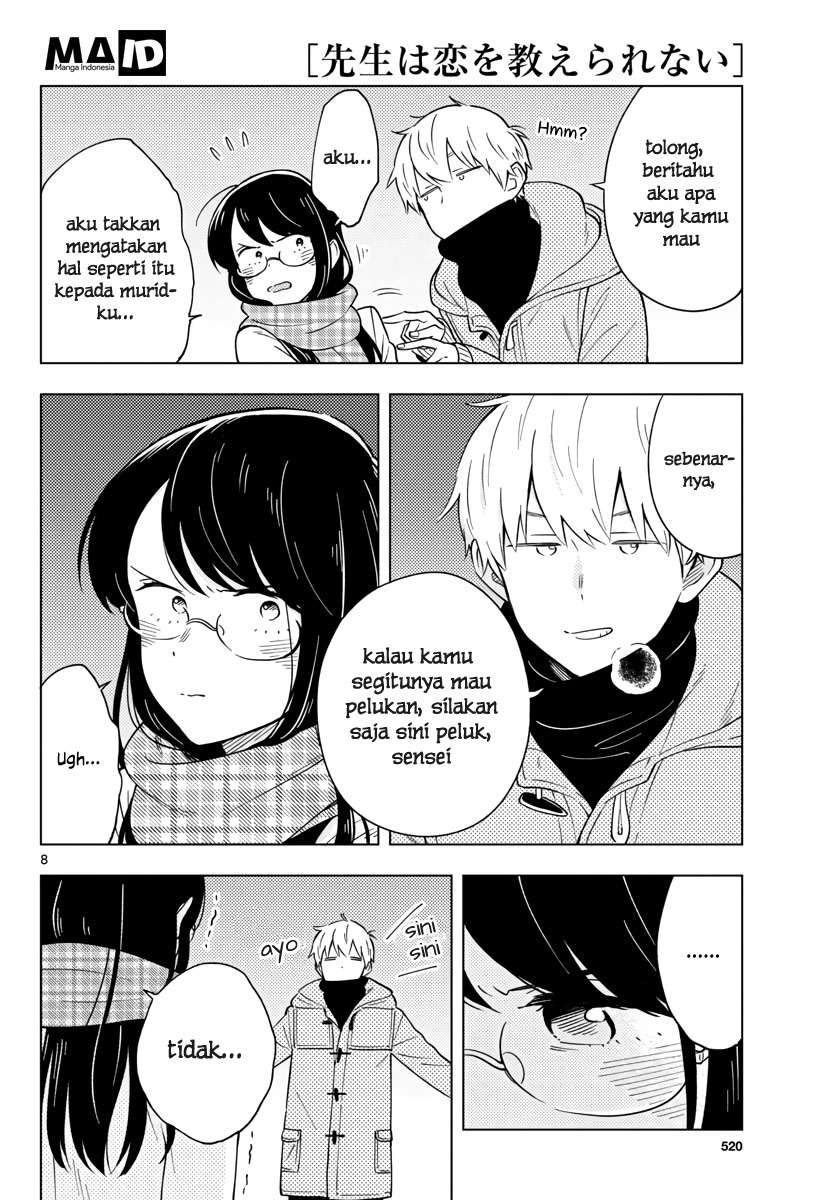 Sensei wa Koi wo Oshierarenai Chapter 9 Gambar 11