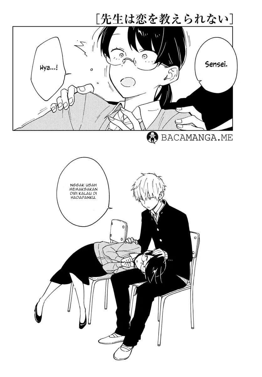Sensei wa Koi wo Oshierarenai Chapter 3 Gambar 15