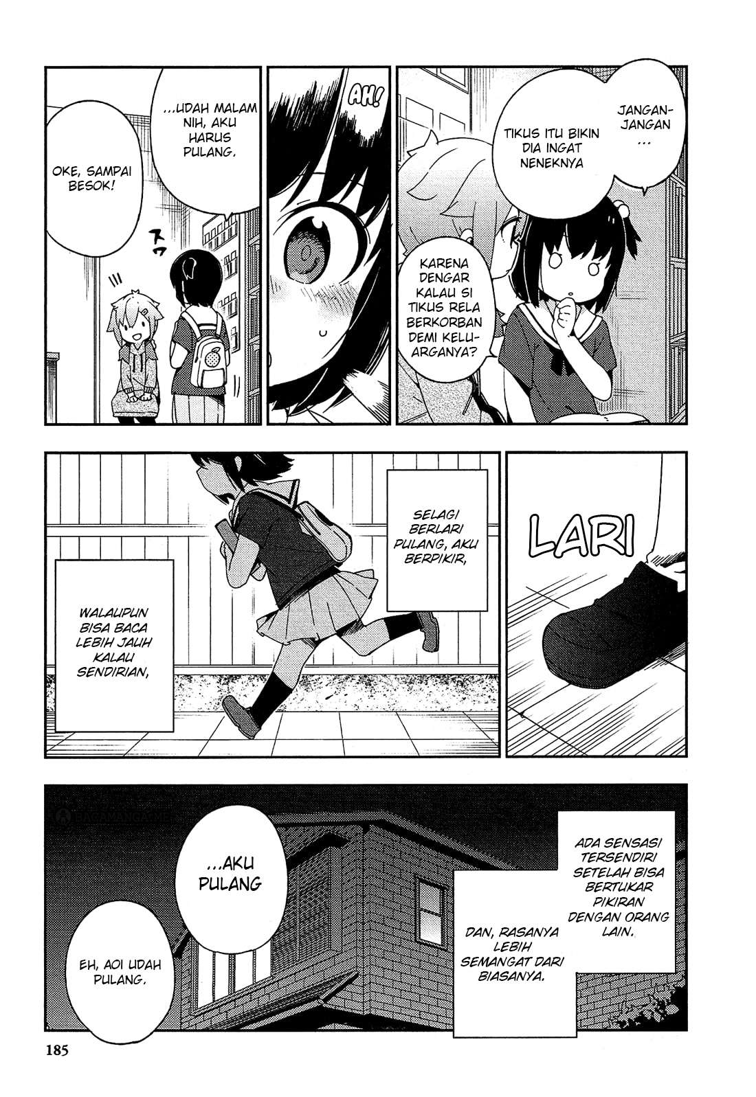 Ookami Shounen wa Kyou mo Uso wo Kasaneru Chapter 32 Gambar 33