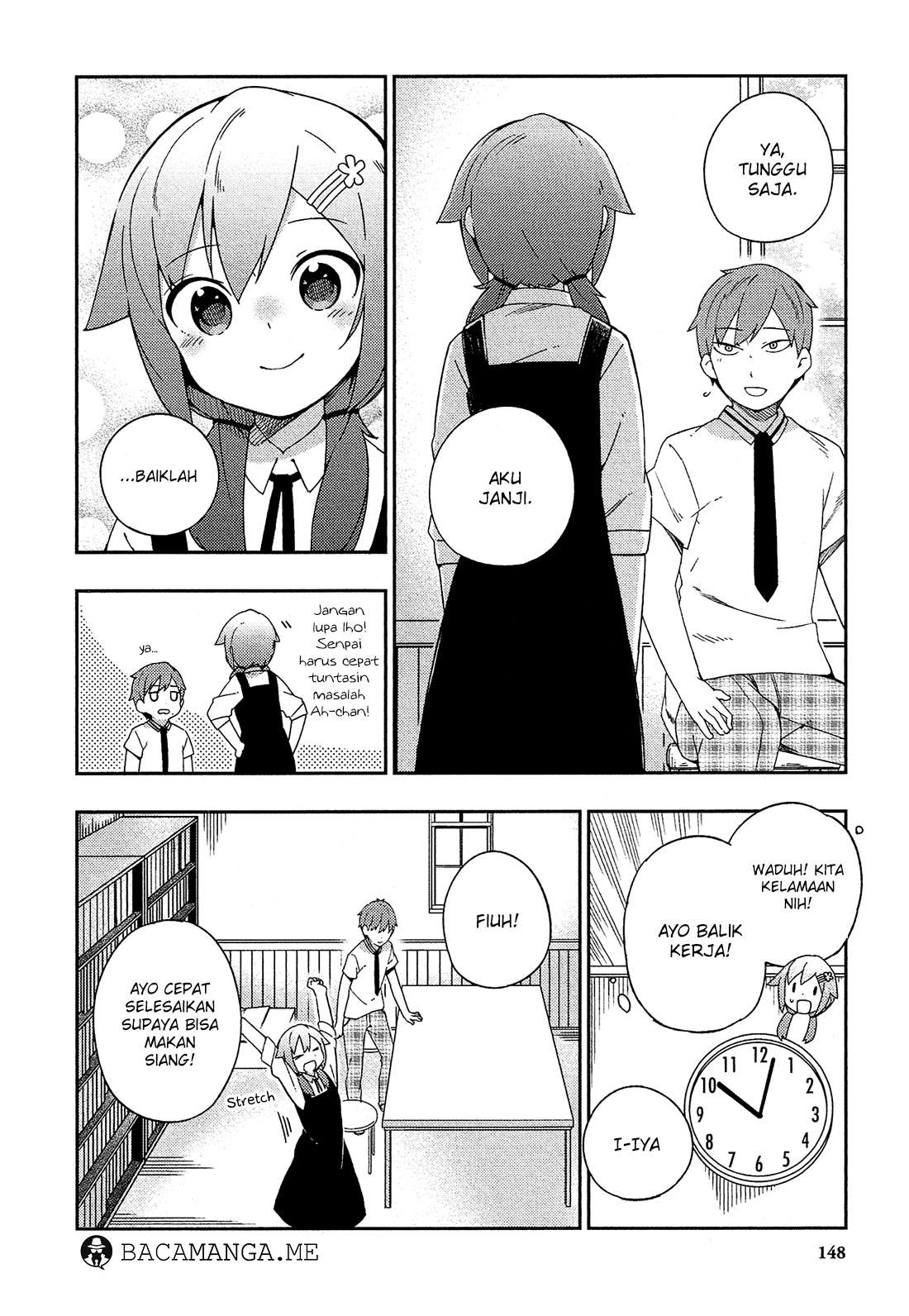 Ookami Shounen wa Kyou mo Uso wo Kasaneru Chapter 24 Gambar 18