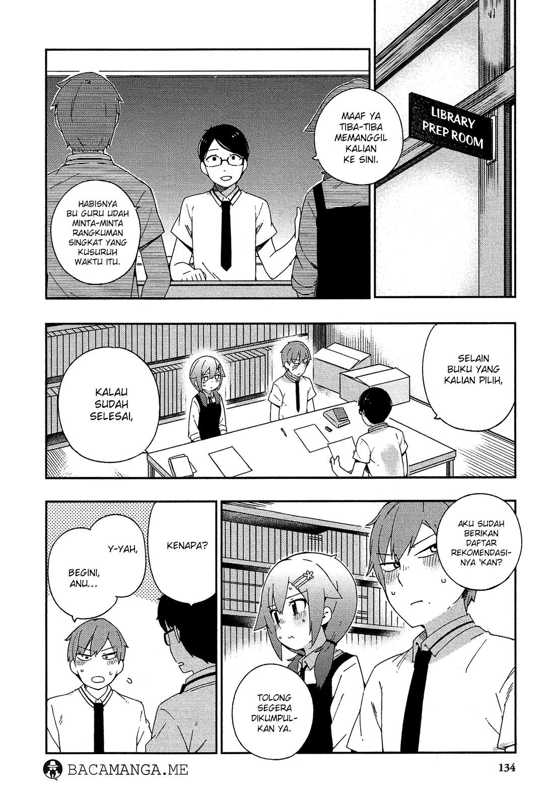 Ookami Shounen wa Kyou mo Uso wo Kasaneru Chapter 24 Gambar 4