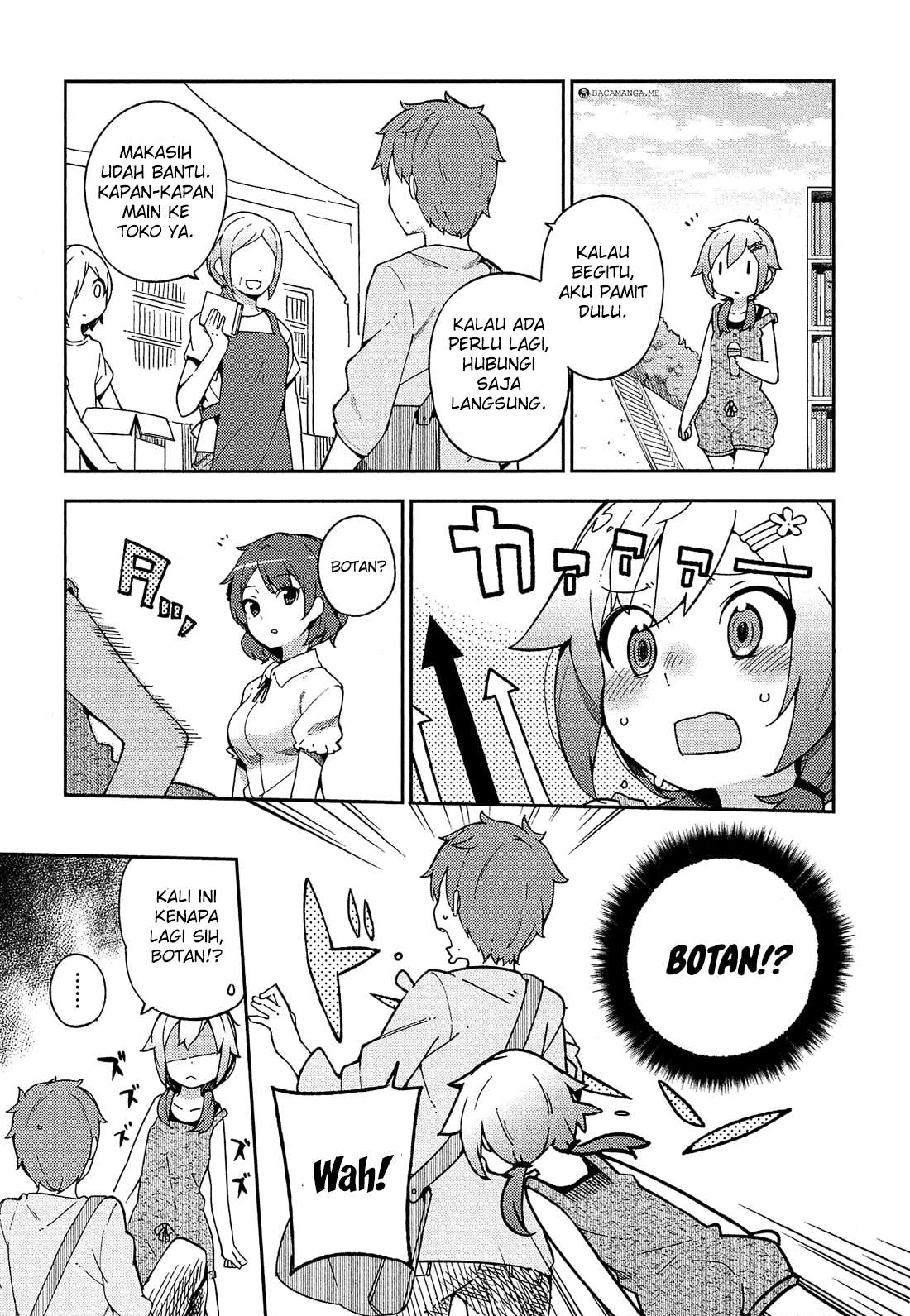 Ookami Shounen wa Kyou mo Uso wo Kasaneru Chapter 15 Gambar 3