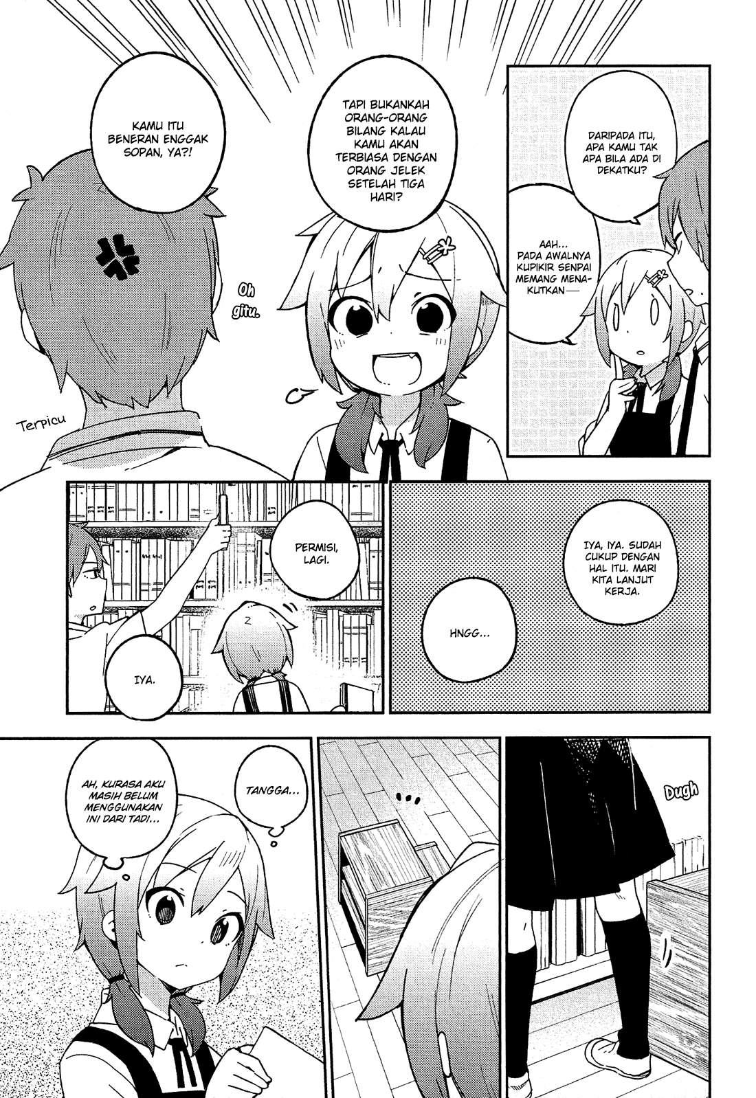 Ookami Shounen wa Kyou mo Uso wo Kasaneru Chapter 11 Gambar 10