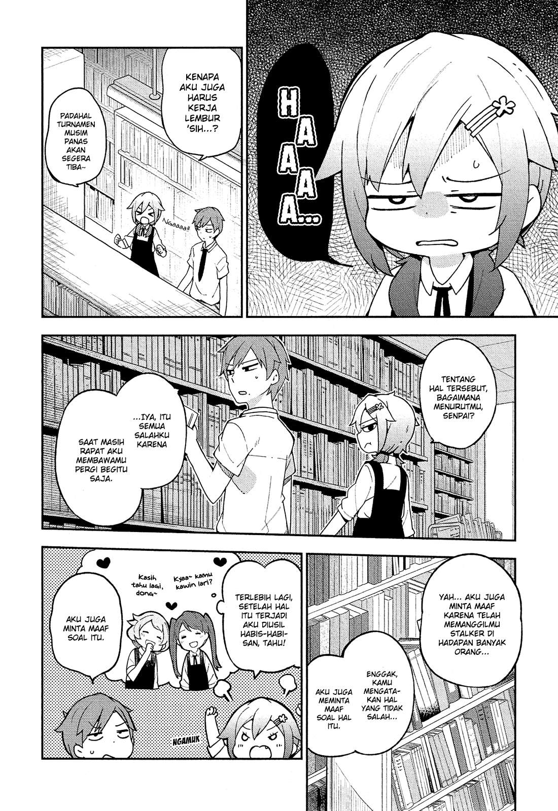 Ookami Shounen wa Kyou mo Uso wo Kasaneru Chapter 11 Gambar 3