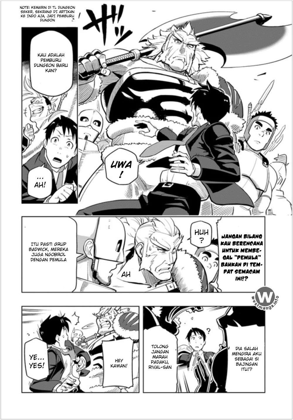 Sekai Saikyou no Kouei: Meikyuukoku no Shinjin Tansakusha Chapter 2 Gambar 15