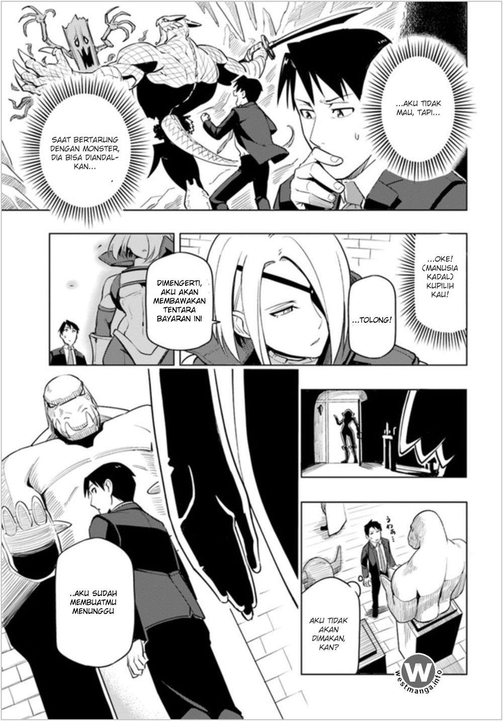 Sekai Saikyou no Kouei: Meikyuukoku no Shinjin Tansakusha Chapter 2 Gambar 8
