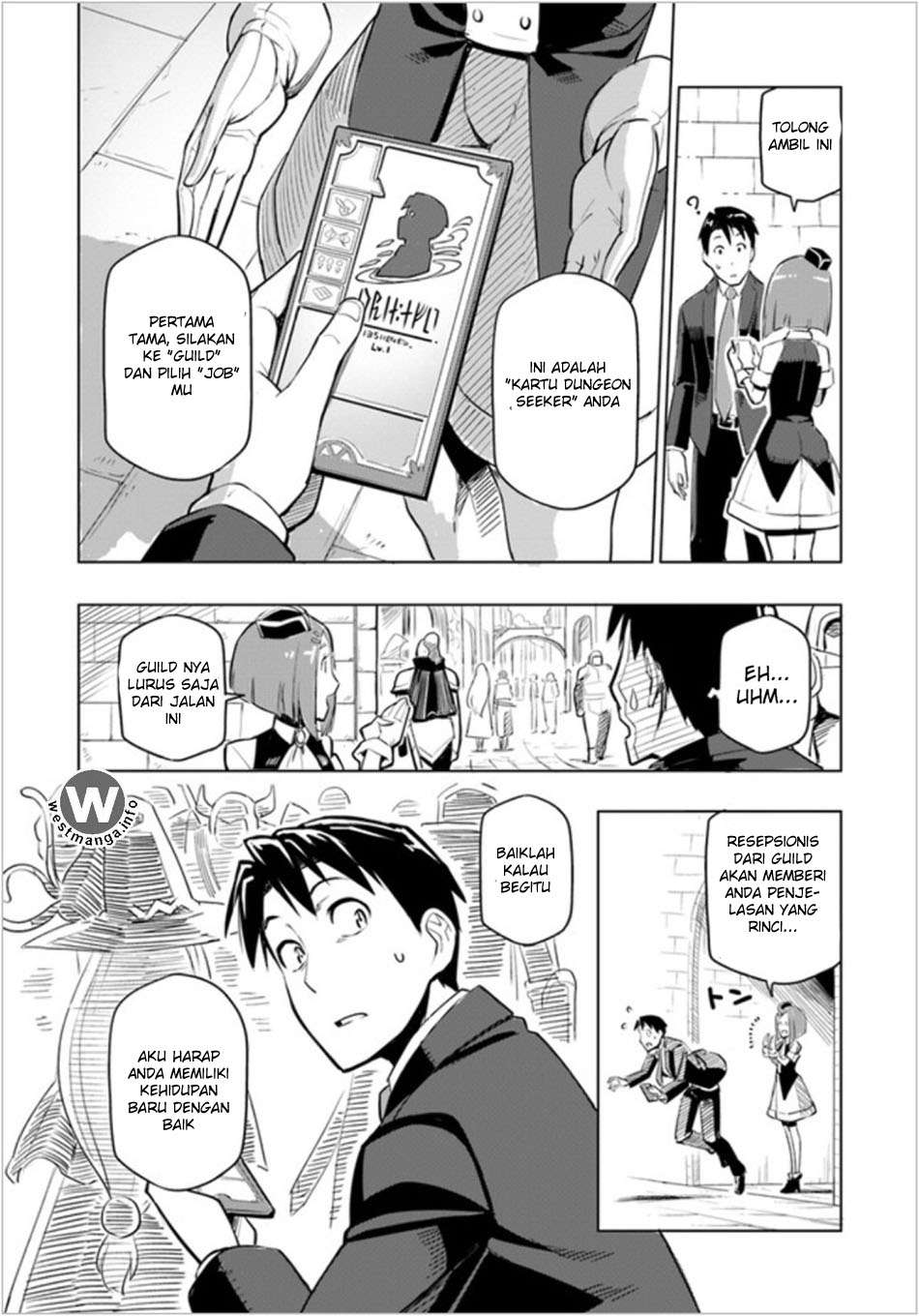 Sekai Saikyou no Kouei: Meikyuukoku no Shinjin Tansakusha Chapter 1 Gambar 13