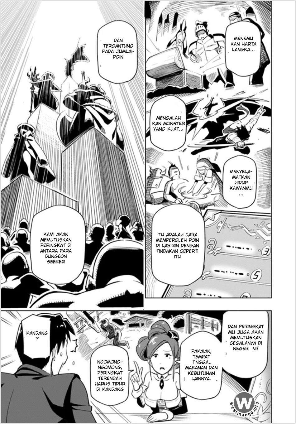 Sekai Saikyou no Kouei: Meikyuukoku no Shinjin Tansakusha Chapter 1 Gambar 33