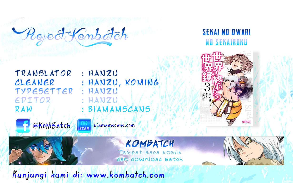Baca Komik Sekai no Owari no Sekairoku Chapter 20 Gambar 1