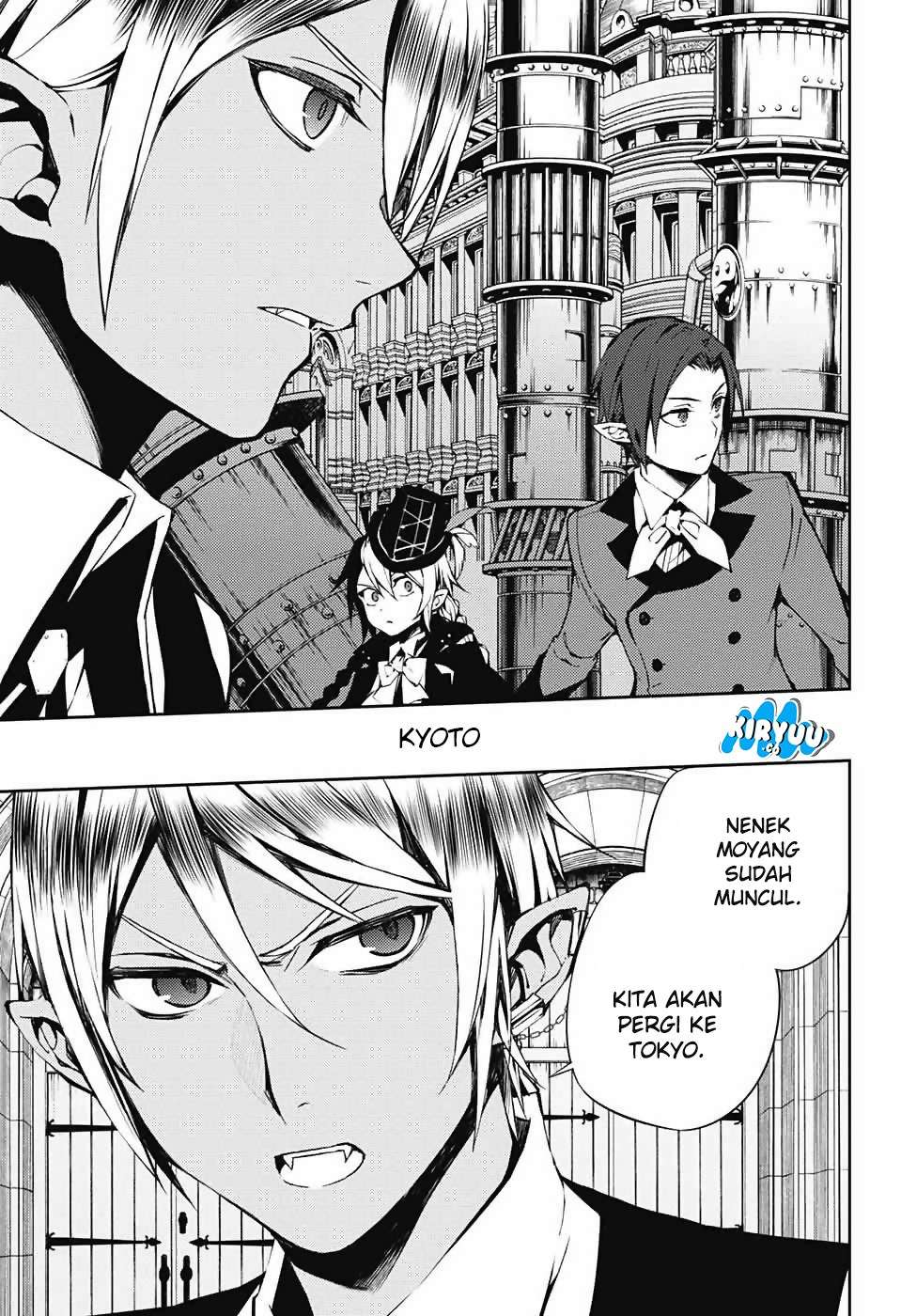 Owari no Seraph Chapter 74 Gambar 34