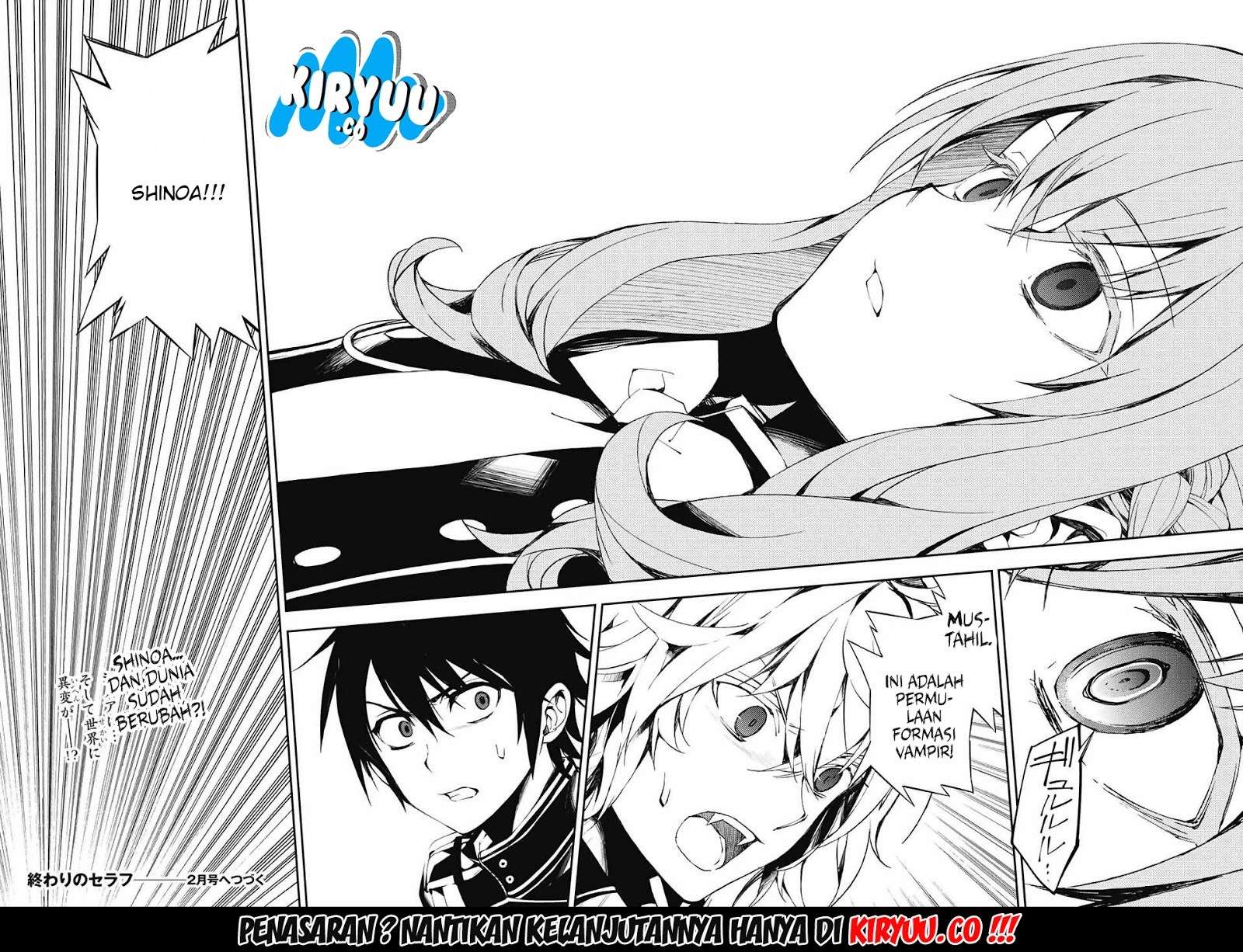 Owari no Seraph Chapter 74 Gambar 35