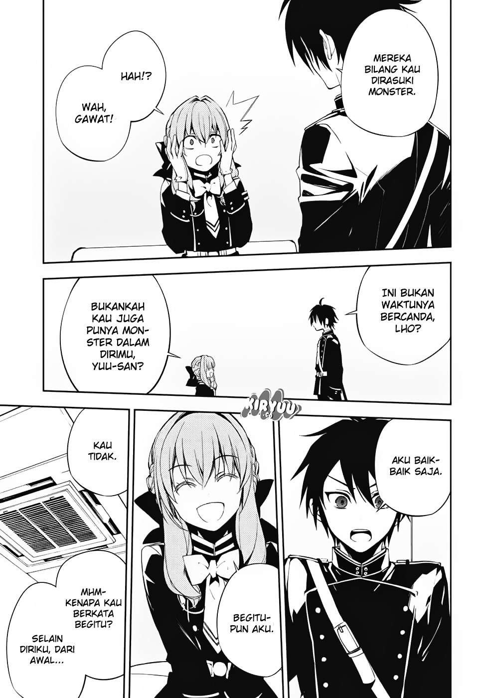 Owari no Seraph Chapter 73 Gambar 25